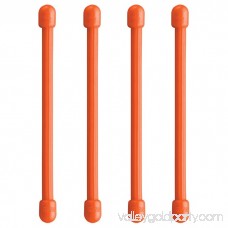 NITE IZE Gear Tie,Orange,64 In. L,Rubber, Steel GT64-31-R6
